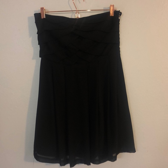 Express Black Strapless Dress - Picture 4 of 7